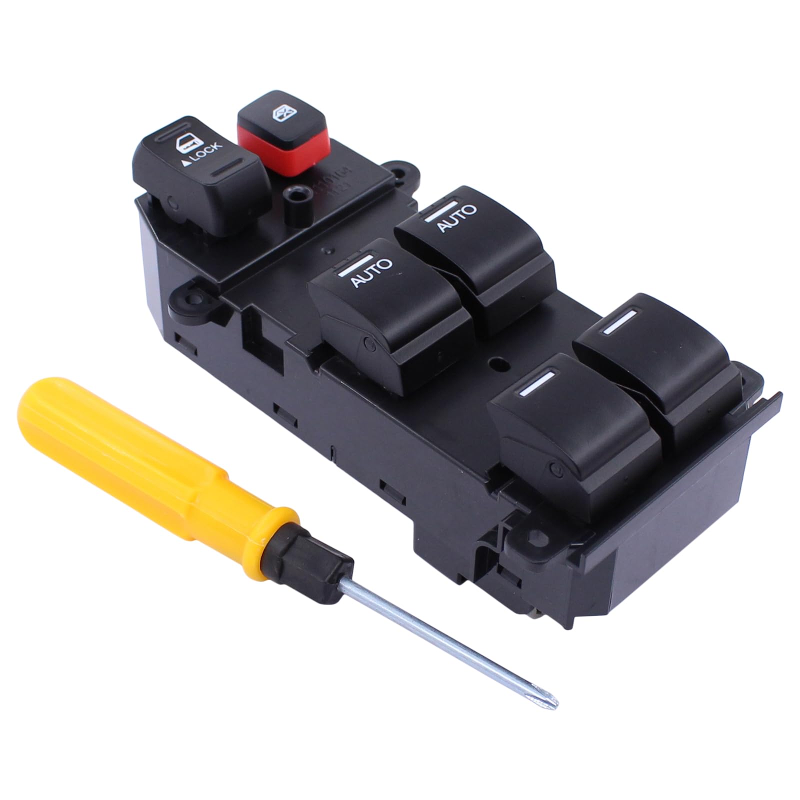 Photo 1 of ApplianPar Front Driver Side Window Switch with Door Lock Switch for Honda Insight 2010-2014, 35750-TM8-A11