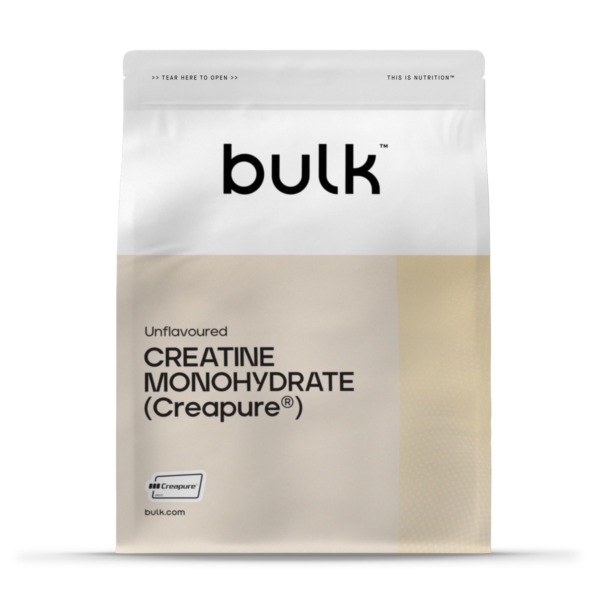Bulk Creapure Creatine Monohydrate Powder, 500 g, 100 Servings, Packaging May Vary