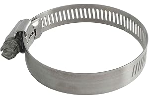 LDR INDUSTRIES LDR Stainless Steel (1-Pack) Industries 610 6316 3/4"-1-1/2" Adjustable Hose Clamp