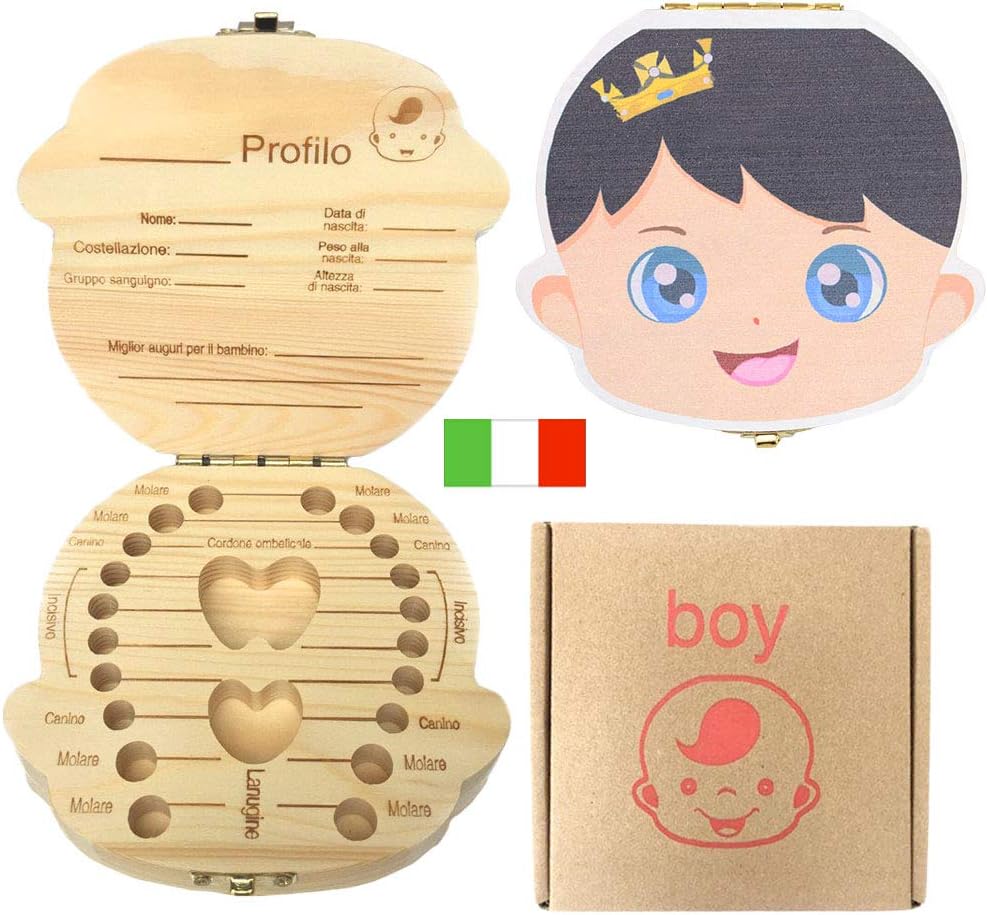 Creativee Caja de Dientes para niños, Organizador de ...