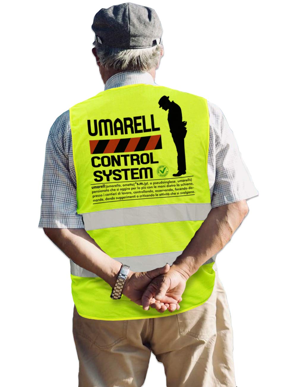 Bombo Retirement Gift Vest, yellow, One Size