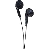 JVC HAF12B Earbud Headphones - Black