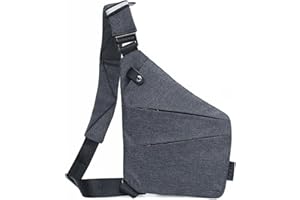 TUOETP 2024 New Anti Theft Travel Bag Slim Sling Bag Crossbody Travel Bag Safe Purse Bag for Women Men