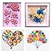 Anndason Paper Quilling Strips Set 2080 Strips 26 Colors, 3/5/ 7/10 mm (8 Sets)