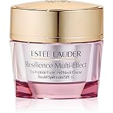 Estée Lauder Resilience Multi-Effect Tri-Peptide Face and Neck Cream Moisturizer SPF 15 | Plumping & Anti-Aging