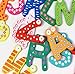 Morecome 26 Letters Cartoon Fridge Magnet kid Baby Educational Toy