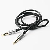 NEW NEOMUSICIA replacement cable for Sony MDR-XB950BT / MDR-10R / MDR-10RC / MDR-10RBT / MDR-NC50 / MDR-NC200D Headphones Black 4.5ft/150cm