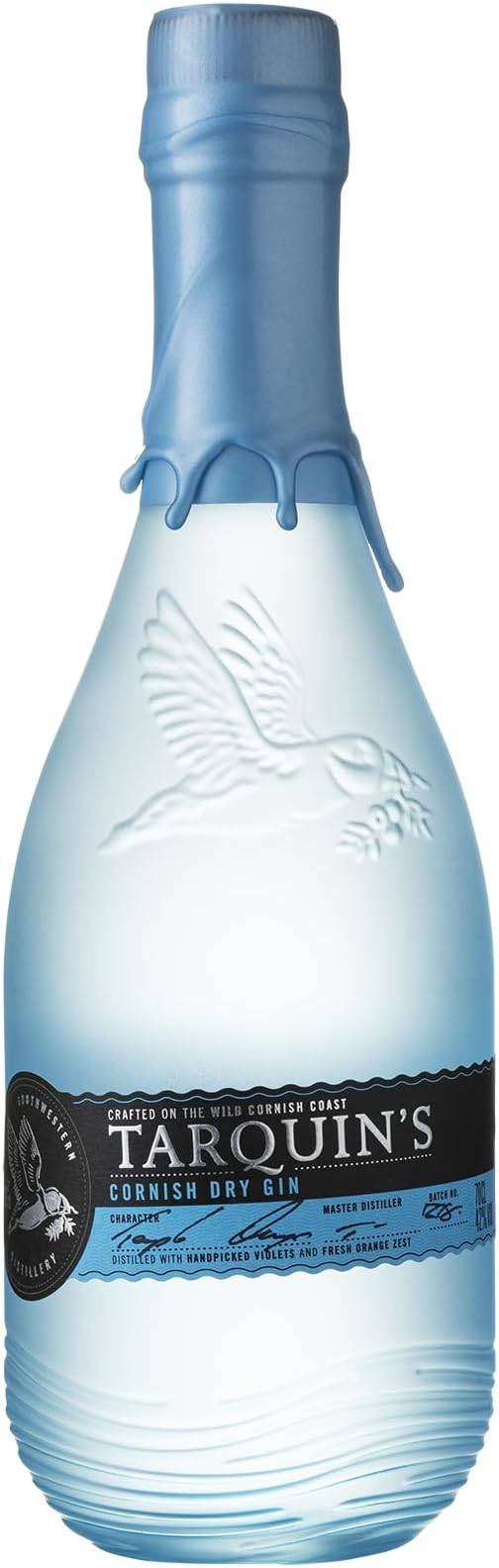 Tarquin's Cornish Dry Gin 70cl | Award-Winning | 42% | Citrus & Floral Notes
