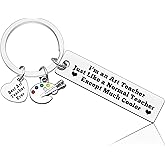 Teacher Gifts for Women Men Teacher Appreciation Jewelry Keychain Artistic Gifts Painter Jewelry Gift Funny Appreciation Gift for Art Teachers Christmas Birthday Graduation Present for Art Teachers