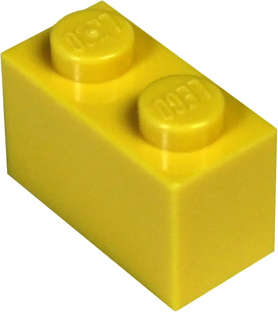 yellow lego block