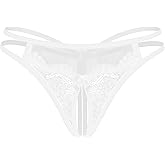 Avidlove Women Lace Panties Floral Lace Briefs Mesh Hollow Out G-String Thongs T-back Underwear 1-4 Pack