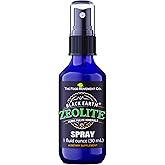 Black Earth Zeolite with Humic Fulvic Acids, Trace Minerals, for Adults and Kids Supports Gut Health, Immune Support, Digestion and Elimination and More 1oz Liquid Pump Spray Supplement