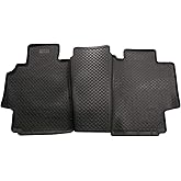 Husky Liners Classic Style Floor Mats | Fits 1998-2001 Dodge Ram 1500 Crew CAB ONLY; 1998-2002 Dodge Ram 2500/3500 Quad CAB ONLY | 2nd Row, 2-pc Black - 61711