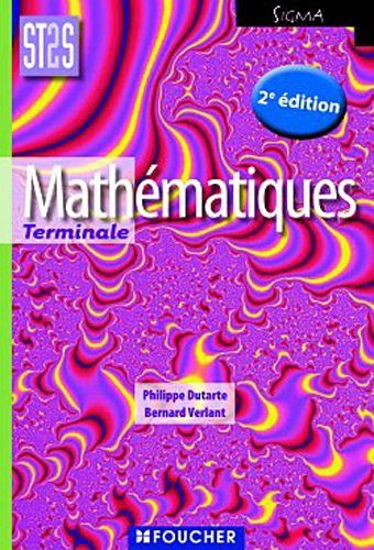 Mathématiques, terminale ST2S
