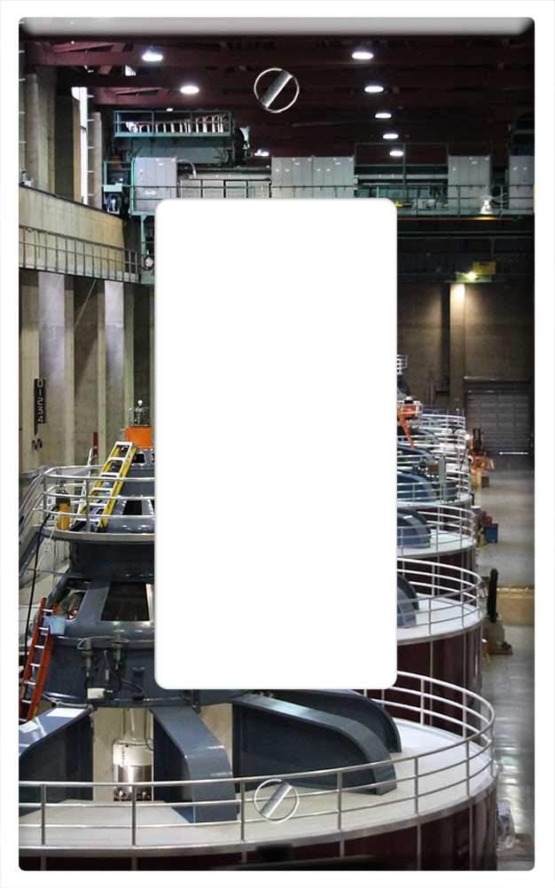 Switch Plate Single Rocker/GFCI - Power Plant Hoover Dam Generator