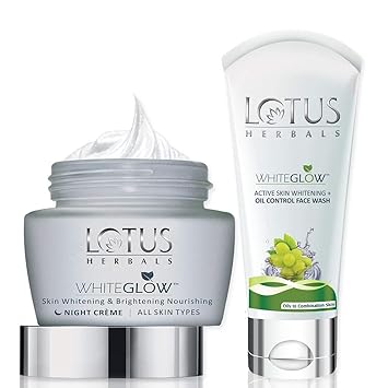 lotus whitening and brightening face wash