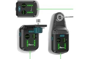 DECTEAM 4-in-1Laser Level Tool with Line Laser,Drill Bit Dust Collector, Wall Bracket,and Electronic Vacuum Suction Cup,Wall Laser Level Tool for Hanging Painting, Painting, DIY Home Decoration and Renovation