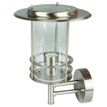 Grafner Design Edelstahl Wandleuchte E27 Wandlampe Aussen Und