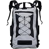 55L XL Dry Bag Backpack. Premium Waterproof Backpack with Padded Shoulder Straps. PVC Construction. Keep Your Gear Dry