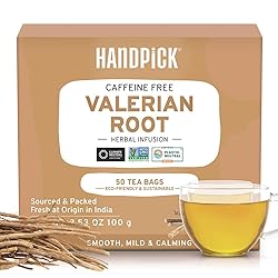 HANDPICK, Valerian Root Tea Bags (Valeriana) 50