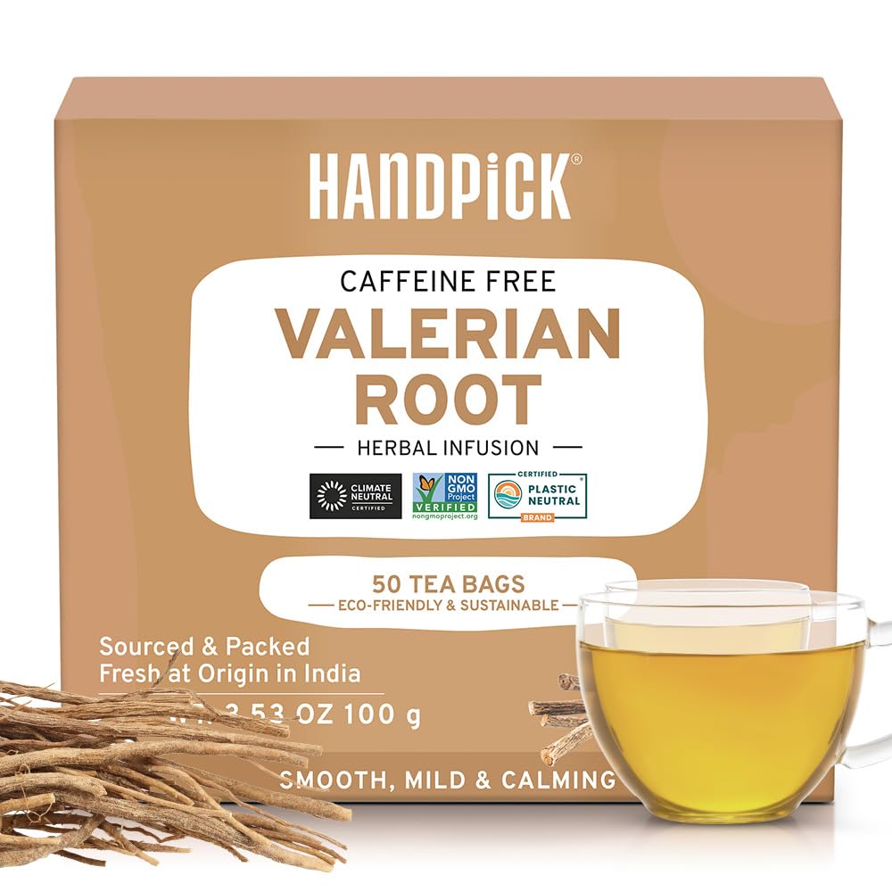 HANDPICK, Valerian Root Tea Bags (Valeriana) 50