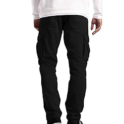 Men's Tactical Cargo Joggers Pant Sport Work