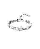 Lacoste Crocodile Chain Bracelet for Men and Women