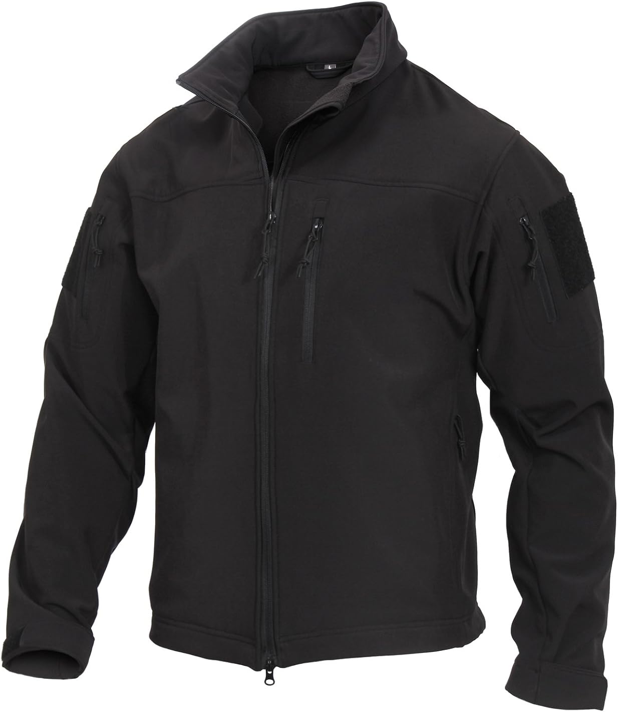 Rothco Stealth Ops Soft Shell Tactical Jacket Black Amazon.ca
