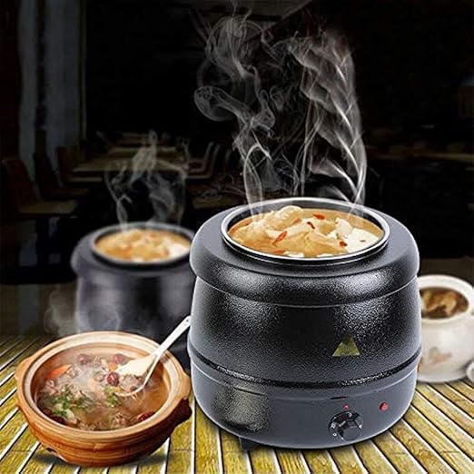 XuanYue Soup Kettle Commercial Electric Soup Warmer 10L