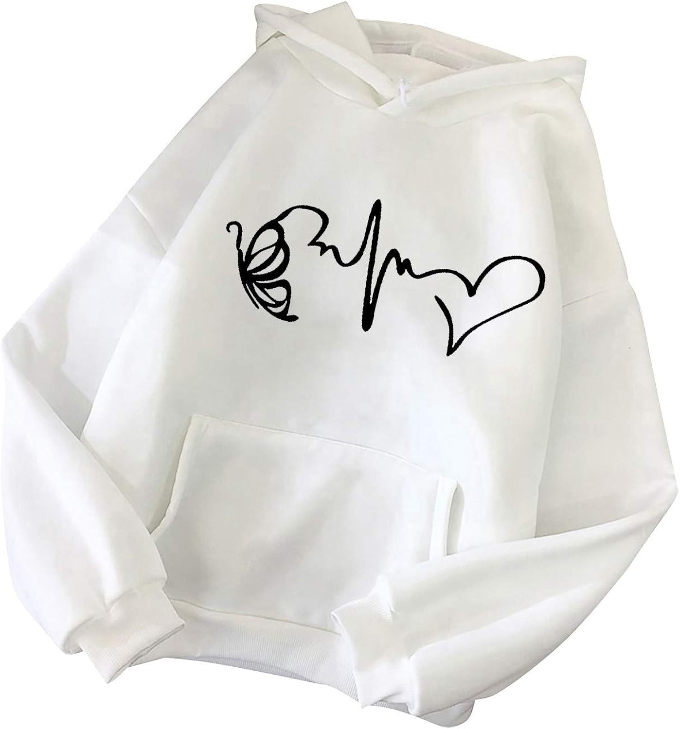 Felpa Con Cappuccio Donna WNEEDU - Tasche Frontali, Poliestere E Spandex, Stile Casual - Foto 9