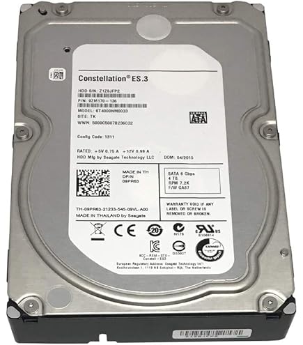 Seagate Barracuda ST4000DM000 4TB 5900RPM 64MB Cache SATA 6.0Gb/s