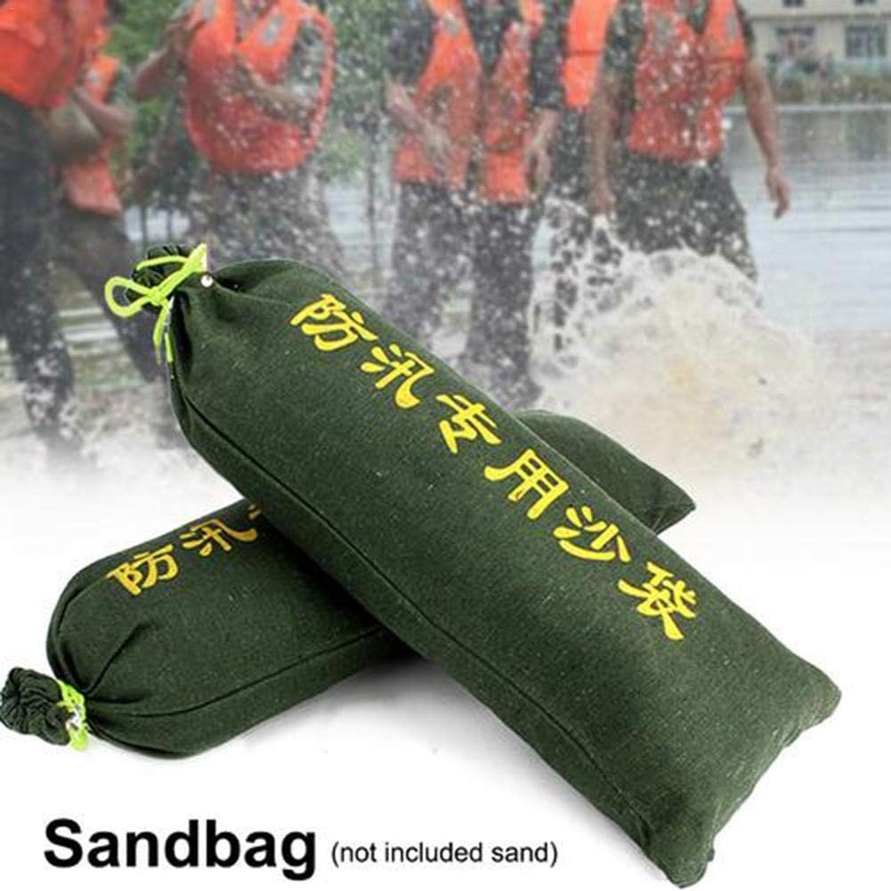 Kbsin212 Hochwasserschutz Sandsacke 5er Pack Hochwasser Sandsack Dammschutz 5 Teilige Sandsacke Aus Verdicktem Segeltuch Leer Mit Kordelzug Verhinderung Von Hochwasserbarrieren Rucksacke Taschen Zubehor Trinkblasen