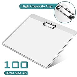 Motiskyy Metal Clipboard 11 x 17 Inch Horizontal