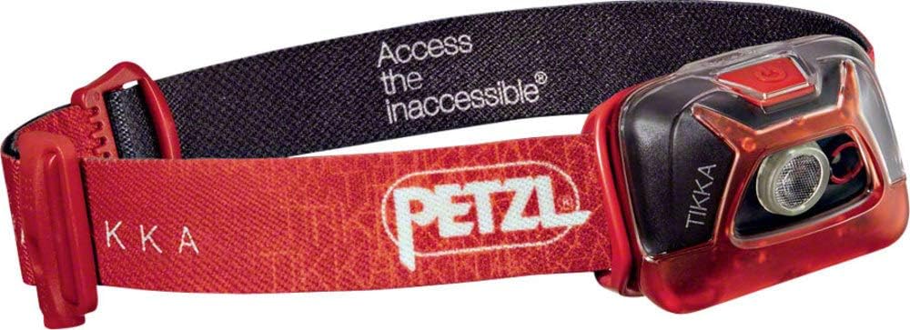 PETZL - TIKKA Headlamp, 200 Lumens, Standard Lighting, Blue : Sports & Outdoors