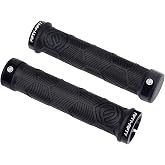 FIFTY-FIFTY Double Lock-On Mountain Bike Grips, MTB Handlebar Locking Grips | Non-Slip Bicycle Handle, Super grippy, Lightweight, Comfortable and Durable, Easy to install