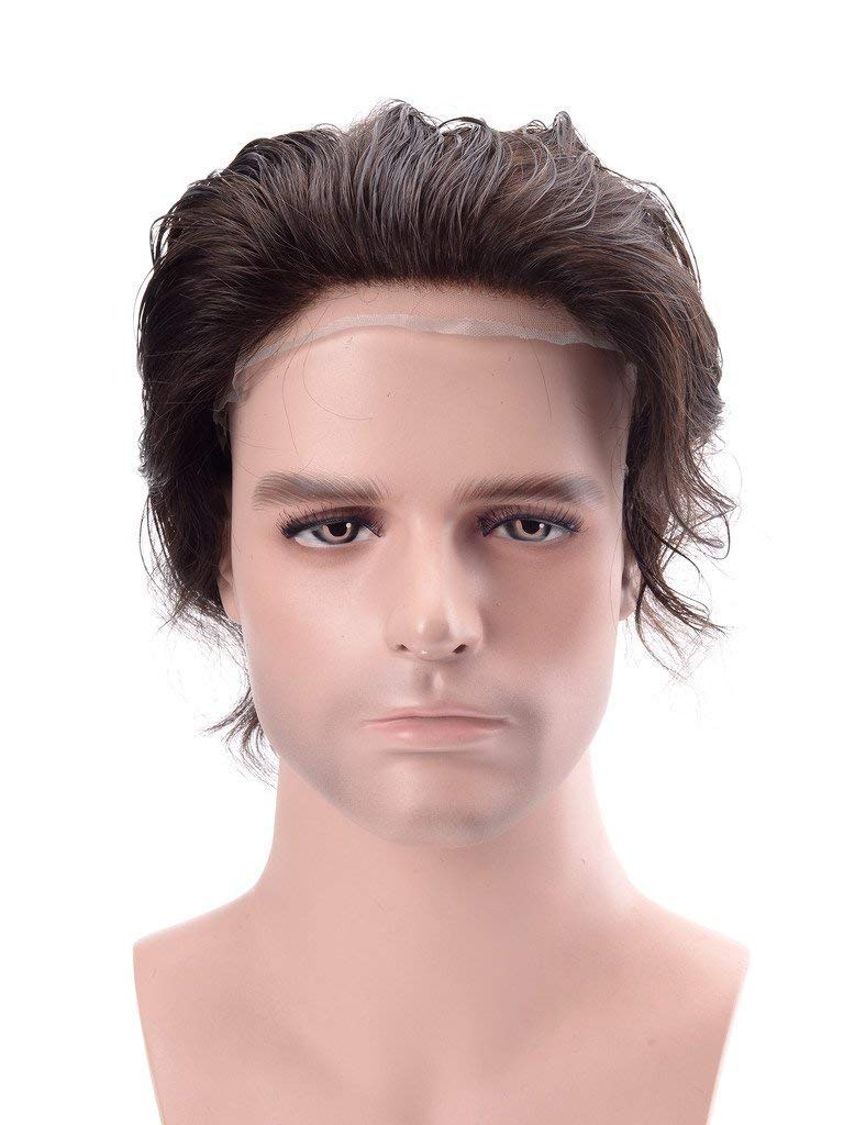 Glan 100 Real Human Hair Patch For Men Hair Wigs For Men Full