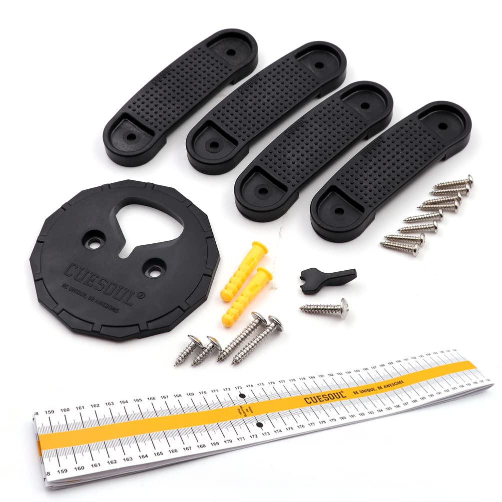 CUESOUL Easy-on Hanging Kit for 18"*1-1/2"Official Size Tournament Sisal Bristle Dartboard(CSDB-A2105)