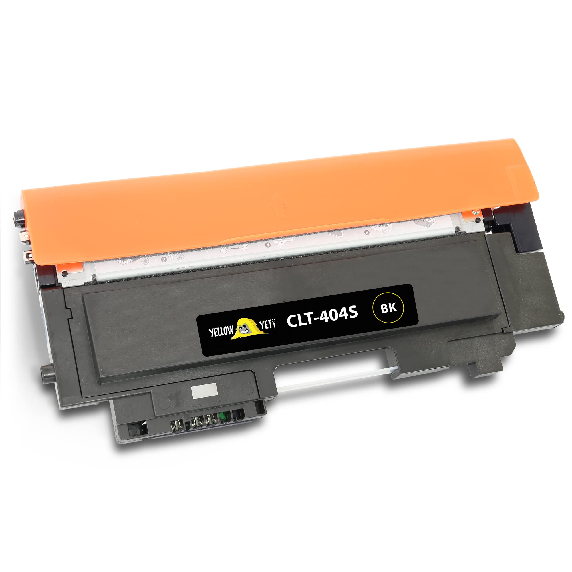 YELLOW YETI CLT K404S 404S Toner Cartridge Compatible with Samsung Xpress SL-C430 SL-C430W SL-C480 SL-C480FW SL-C480W SL-C480FN Black