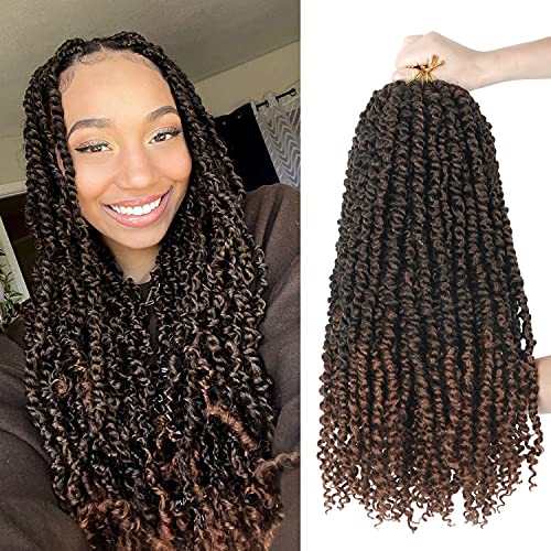 8 Packs Passion Twist Crochet Hair 18 Inch Crochet Passion Twist Hair Pretwisted, Pre Looped