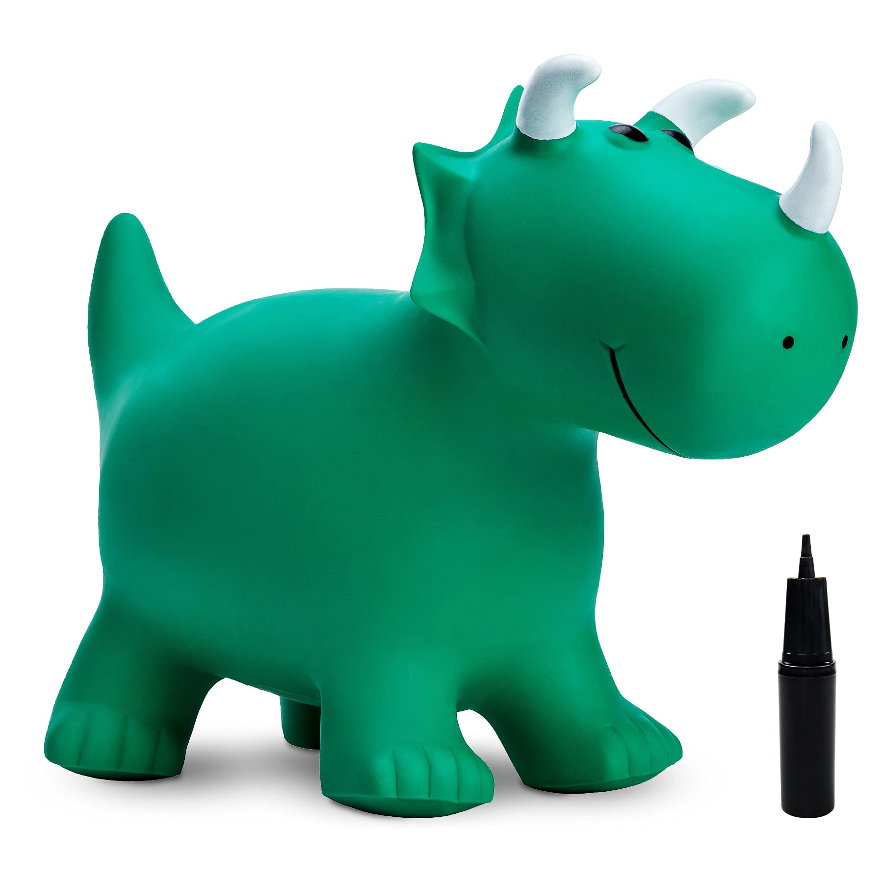 U&C Planet Dinosuar Animal Hopper for Toddler Bouncy Hopper for Kids, Bouncy Horse Hopping Toy, Ride on Dino Hop, Christmas Birthday Gift for 2 3 4 5Years Old Hop Along Yard Indoor Outdoor