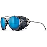Julbo Legacy Glacier Glasses for Men & Women w/Removable Side Shields for Hiking, Snow/Glare - 100% UV Protection