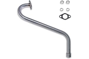 JMCHstore Right Long Pipe For Coleman B200R RT200 RB200 B200 B200RSV Mini Bike, For Monster mega moto MM212 212 MAX Mini Bike, For TrailMaster Hurricane 200X PRO