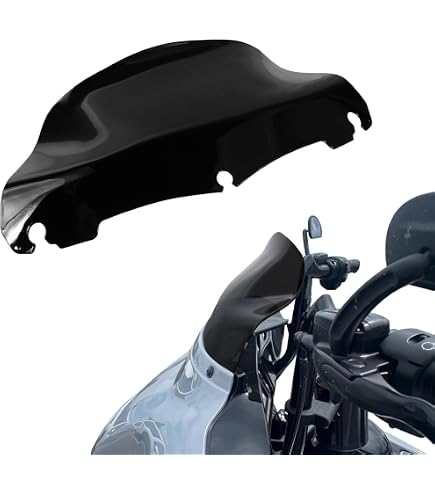 10.5 Smoke Windshield for Harley Touring Street Electra Glide 2014+ Windscreen