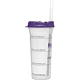 Hydr-8 32oz. Car Friendly Time Marked Water Bottle Purple