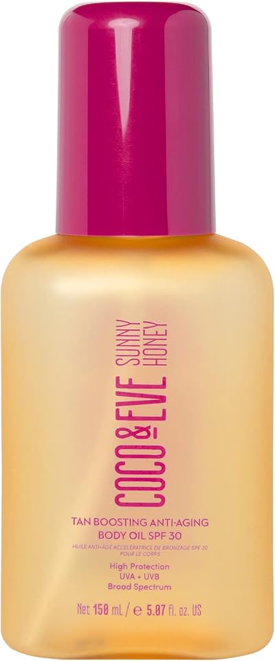 Coco & Eve Tan Boosting Anti-Aging Body Oil SPF30 150ml