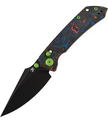 Amazon.com : KANSEPT Orlok Pocket Knife, 3'' Blackwash CPM S35VN