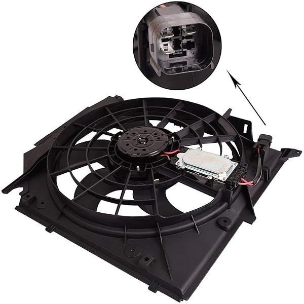 Amazon.com: Dual Radiator and Condenser Fan Assembly - Cooling 