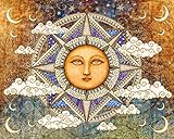 Tapestry Celestial Sun Dial by Artist Dan Morris