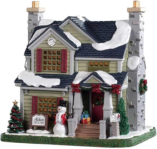 Amazon Com Lemax Village Collection Alden House 95499 Home