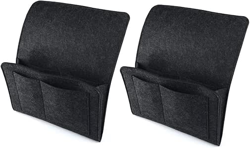 Organizador de almacenamiento para mesita de noche, 5 bolsillos, para